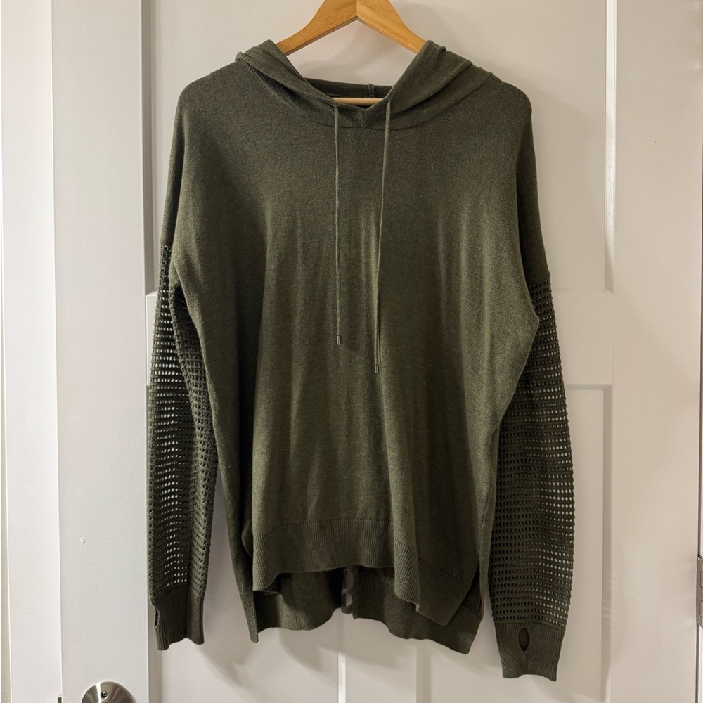 Stitches & Stripes Olive Green Women's Hoodie